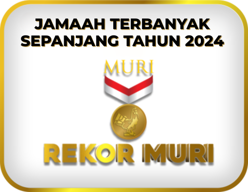 ANUGERAH REKOR MURI JAMAAH TERBANYAK SEPANJANG TAHUN 2024